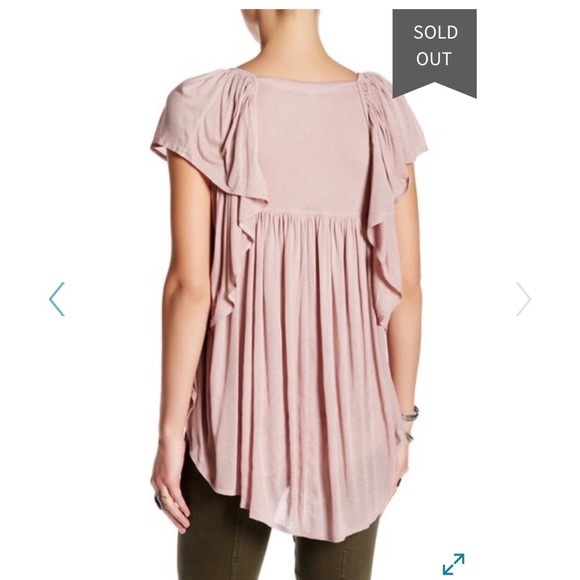Free People Forever And Always size XS pink top - Picture 8 of 8